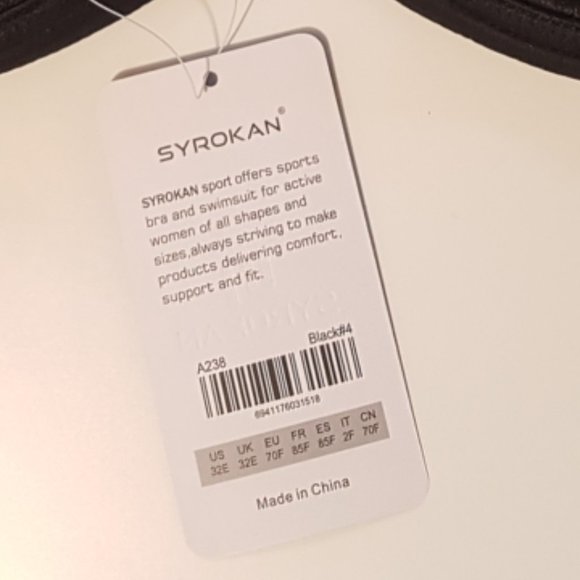 New High Impact Sport bra Black - Picture 1 of 5